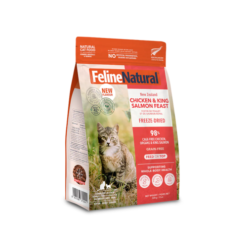 F9 Feline Natural 320g ((Chicken & King Salmon Feast)) Freeze F9 Feline Natural 320g ((Chicken & King Salmon Feast)) Freeze